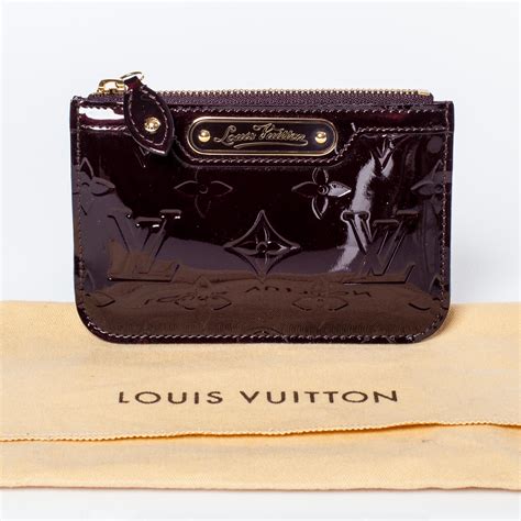 louis vuitton vernis key pouch amarante|LOUIS VUITTON Vernis Pochette Key Pouch Amarante.